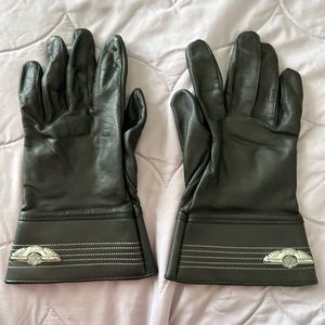 Harley Davidson men's L leather motorcycle gloves
